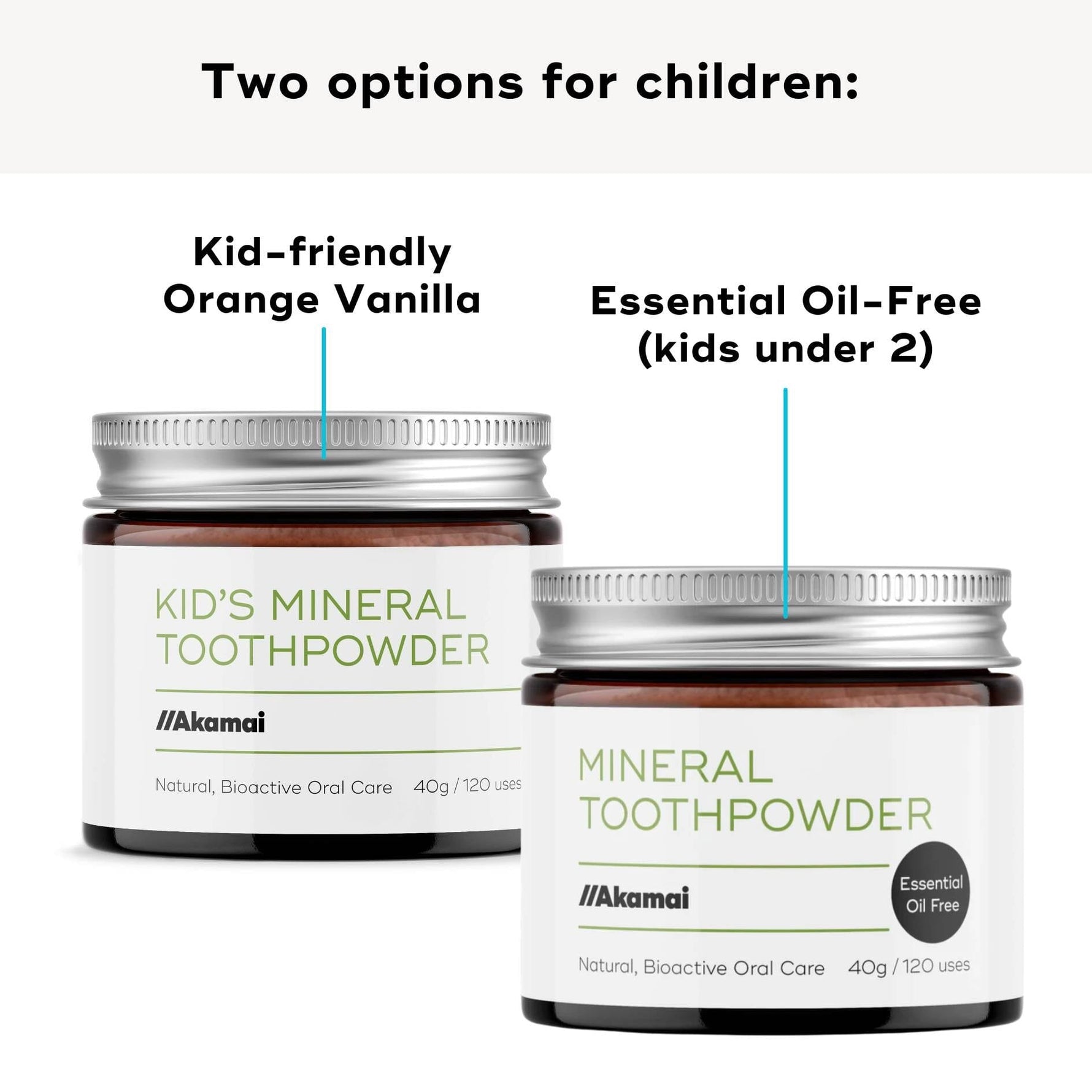 KIDS MINERAL TOOTHPOWDER Akamai 