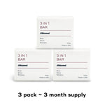 3 in 1 BAR Body Care Akamai 3 Pack $21 (save $3) 