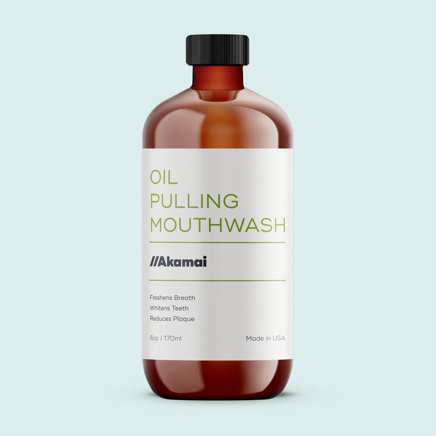 OIL PULLING MOUTHWASH Oral Care Akamai 