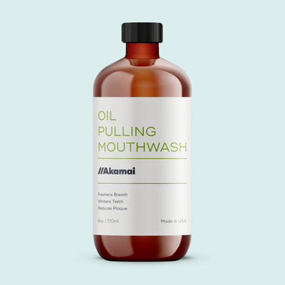 OIL PULLING MOUTHWASH Oral Care Akamai 