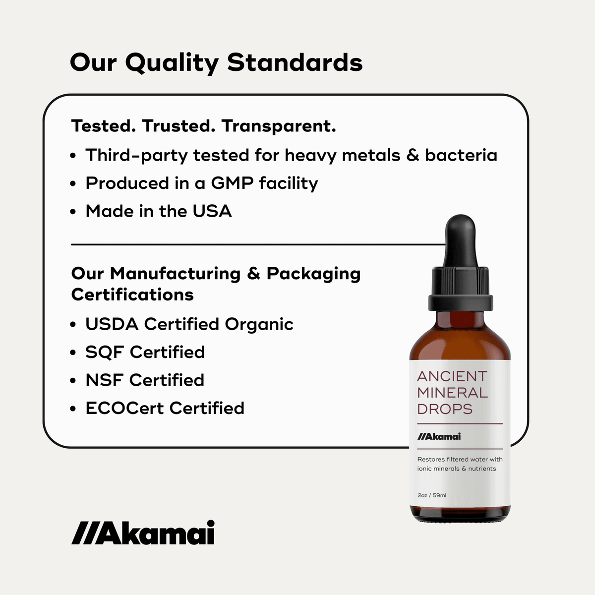 ANCIENT MINERAL DROPS Akamai 