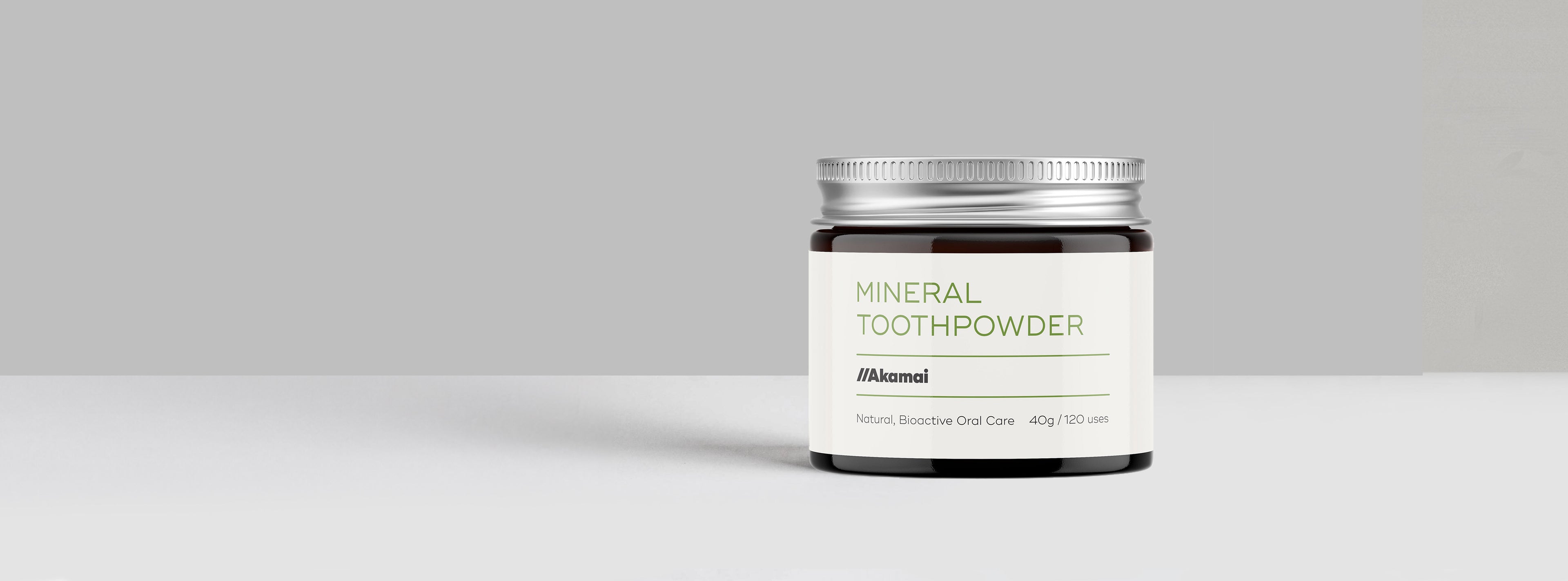 Take our 60 Day Challenge - Try Mineral Toothpowder exclusively for 2 months