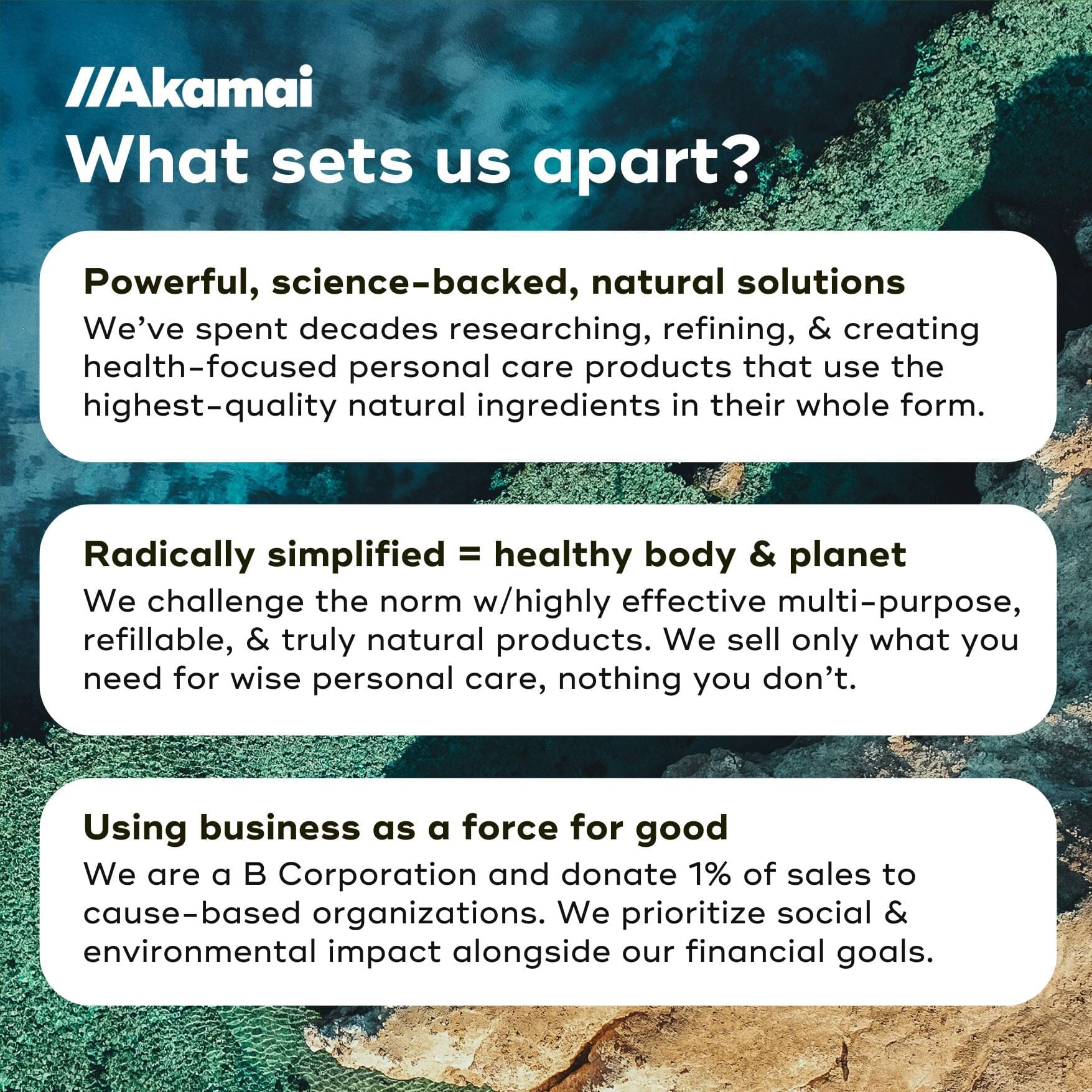 Akamai — What sets us apart
