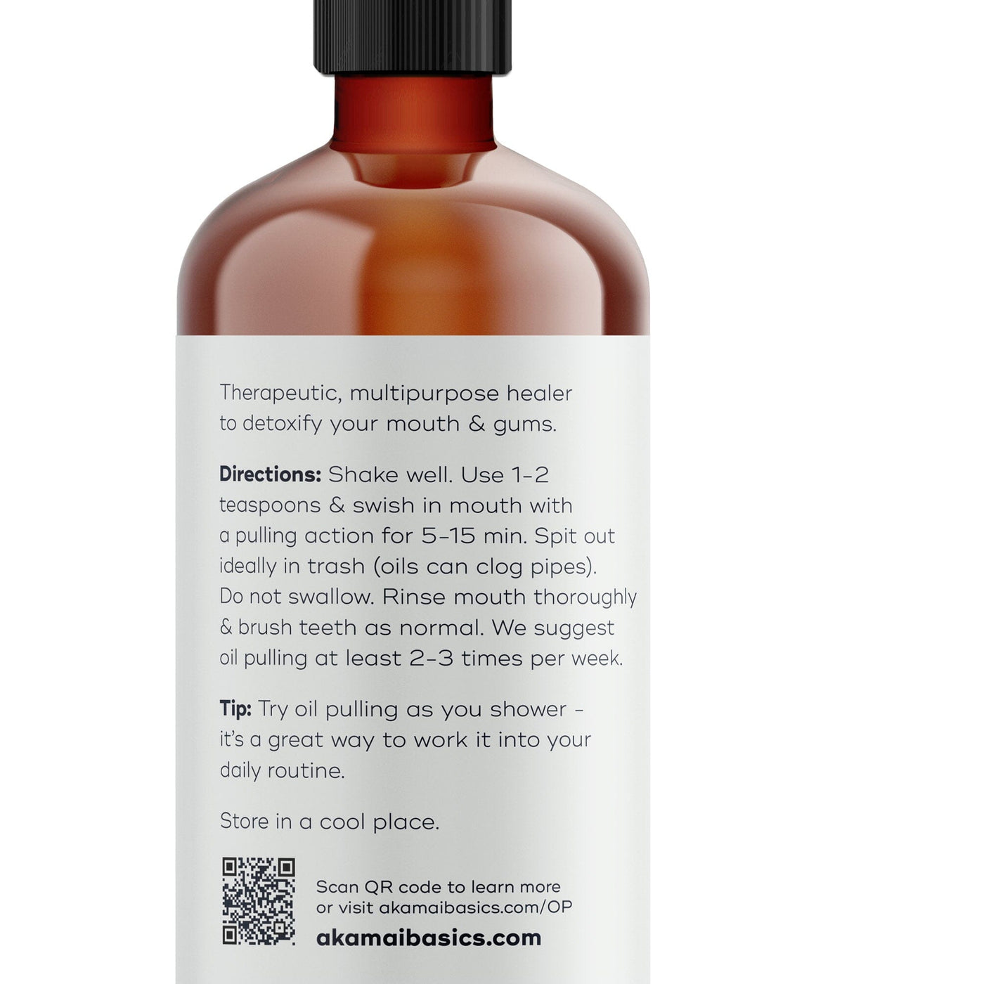 OIL PULLING MOUTHWASH Oral Care Akamai 