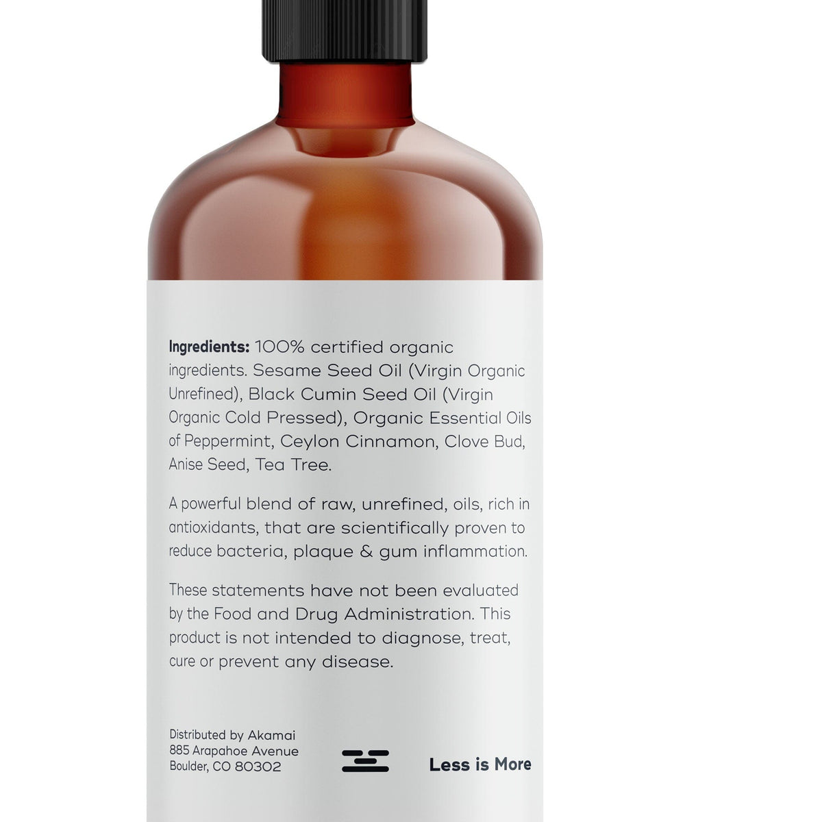 OIL PULLING MOUTHWASH Oral Care Akamai 