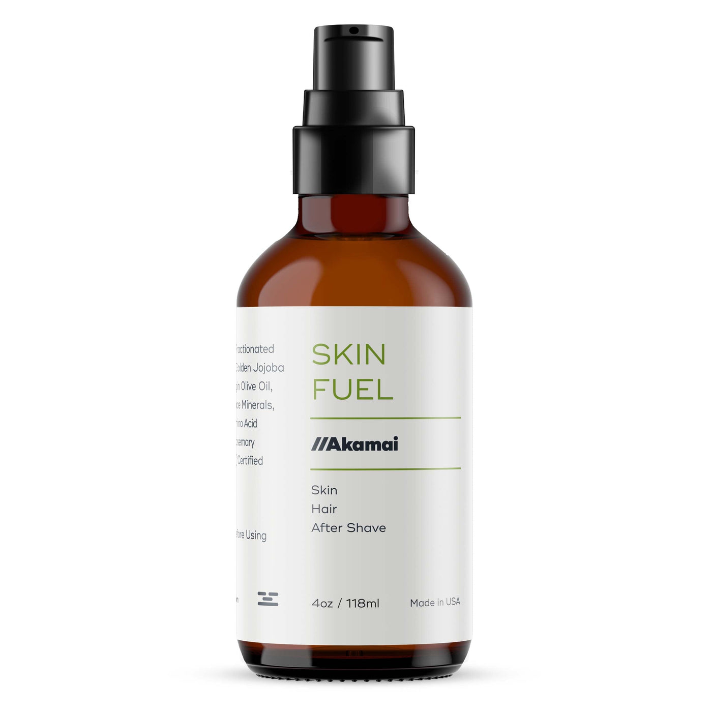 SKIN FUEL Skin Care Akamai 4 oz Glass Bottle $38 