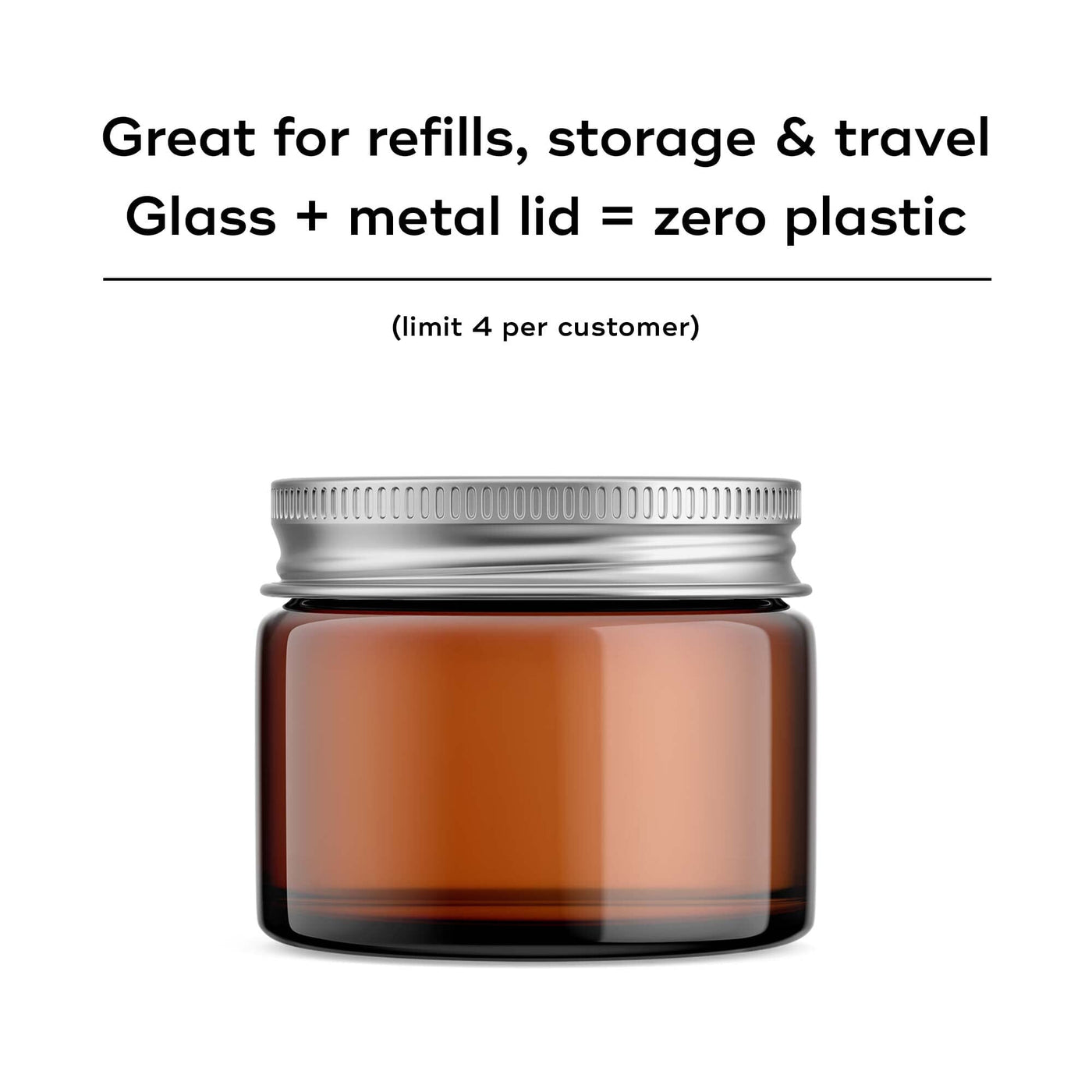 Refill & Travel Jars Container Akamai 