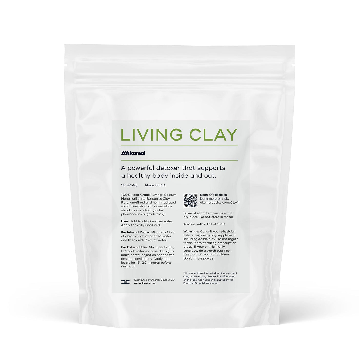 LIVING CLAY Skin Care Akamai 