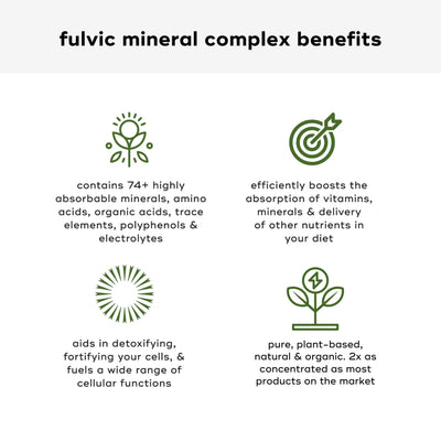 FULVIC MINERAL COMPLEX Supplement Akamai 