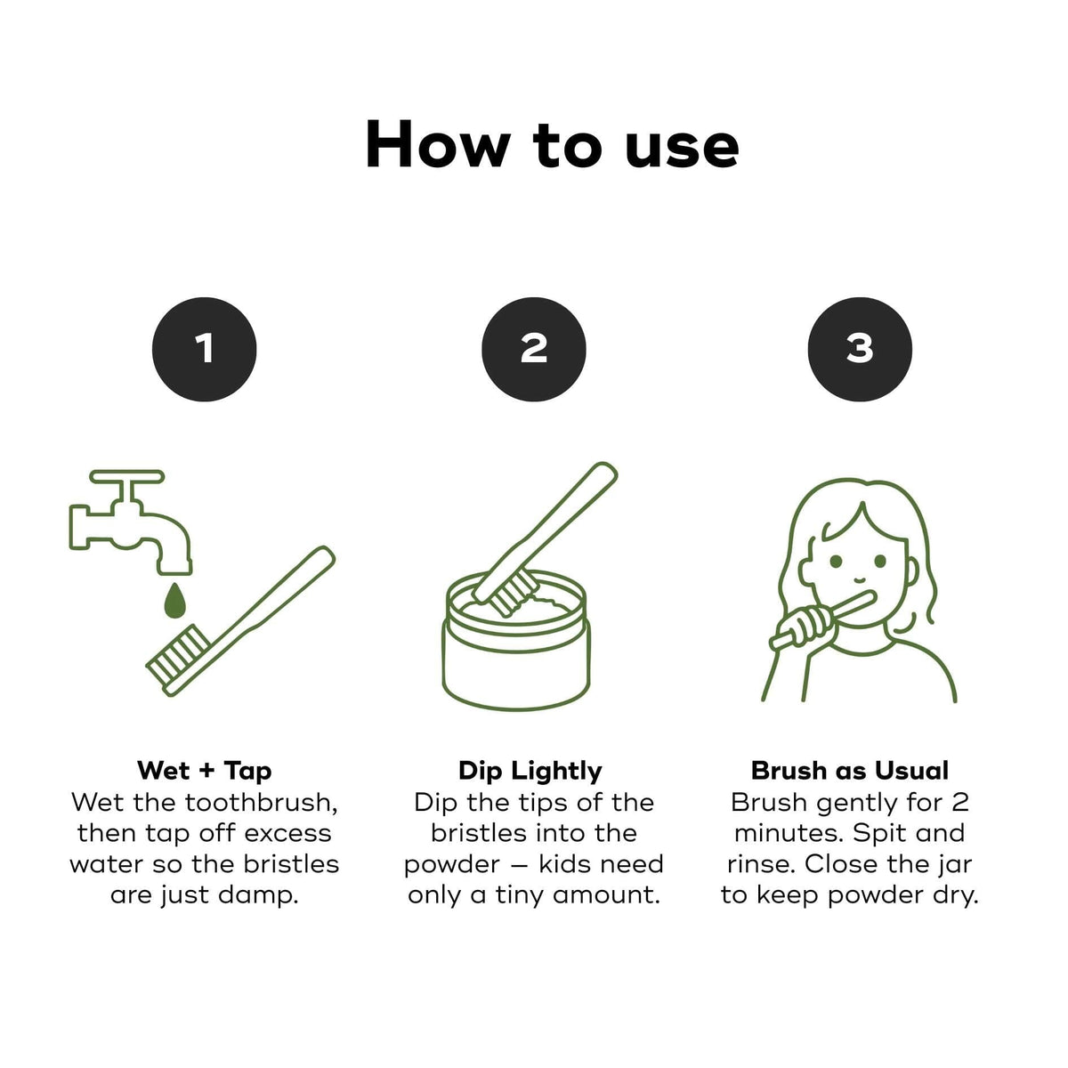 KIDS MINERAL TOOTHPOWDER Akamai 