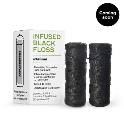 INFUSED FLOSS SPOOL REFILL Oral Care Akamai 