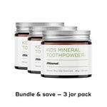 KIDS MINERAL TOOTHPOWDER Akamai 3 Kids Mineral Toothpowder Jars | 6 mos supply - $58 (save $8) 