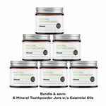 MINERAL TOOTHPOWDER Oral Care Akamai 6 Mineral Toothpowder w/o Essential Oils Jar | 12 mos supply - $107 (save $13) 