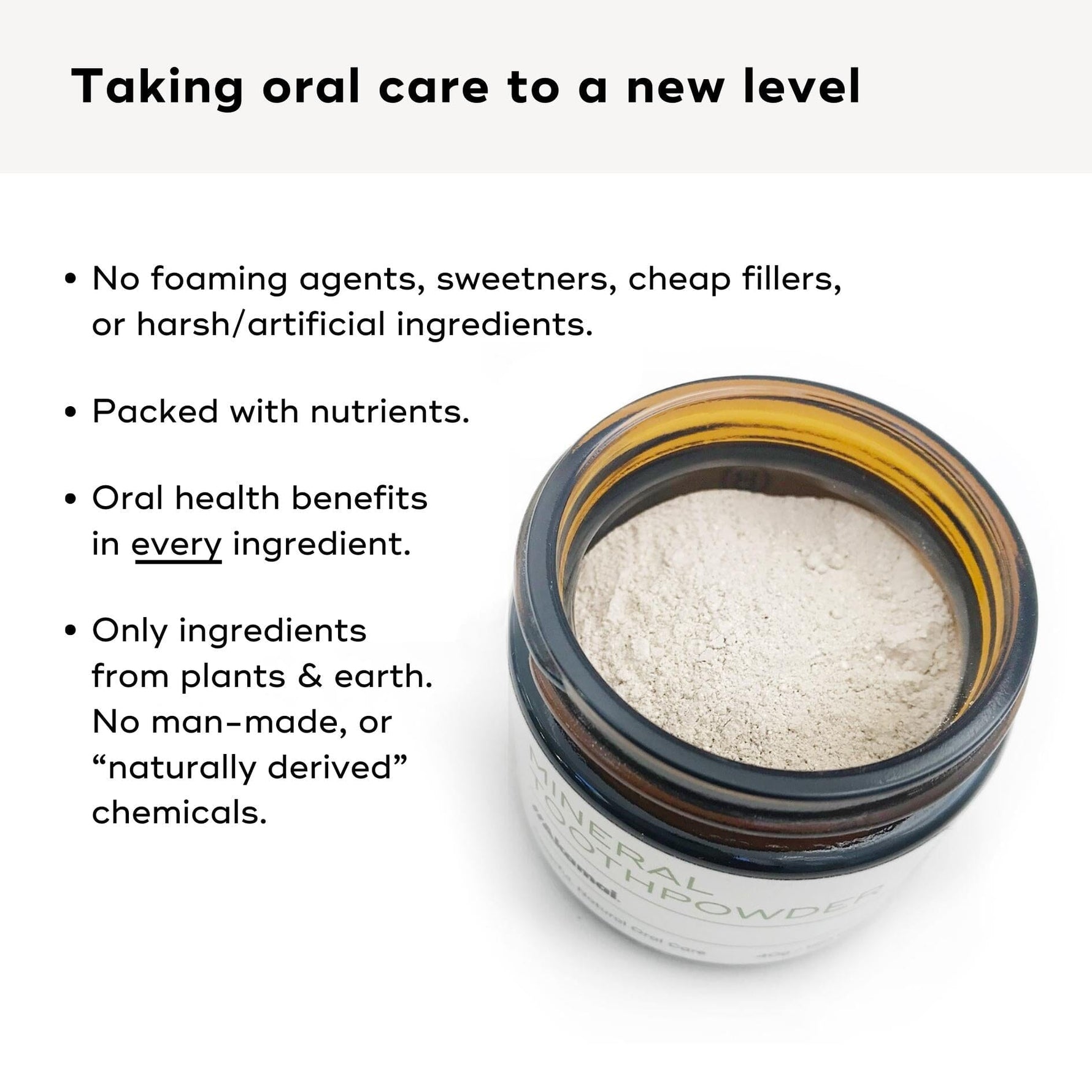 Essential Oil-Free Mineral Toothpowder Oral Care Akamai 
